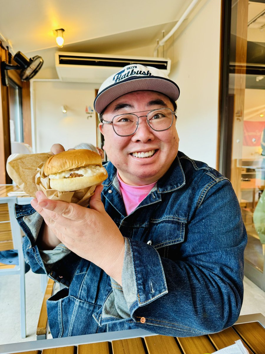 宮城 女川 おながわ秋の収穫祭 さんま 女川バーガー(鮭フライ) チーズ