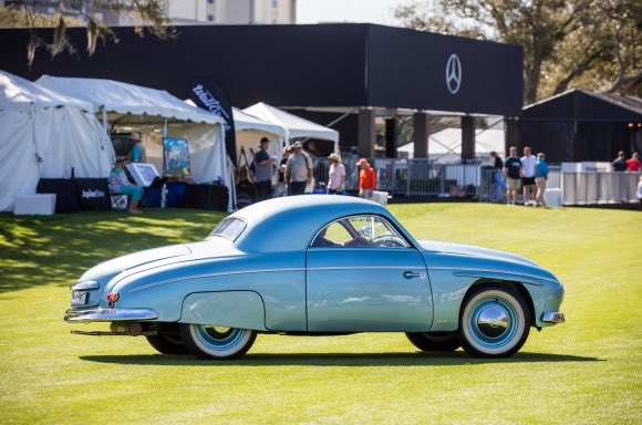QuirkyRides's tweet photo. #1950s #VW #Rometsch #Beeskow coupe https://t.co/y58B7yO3GN