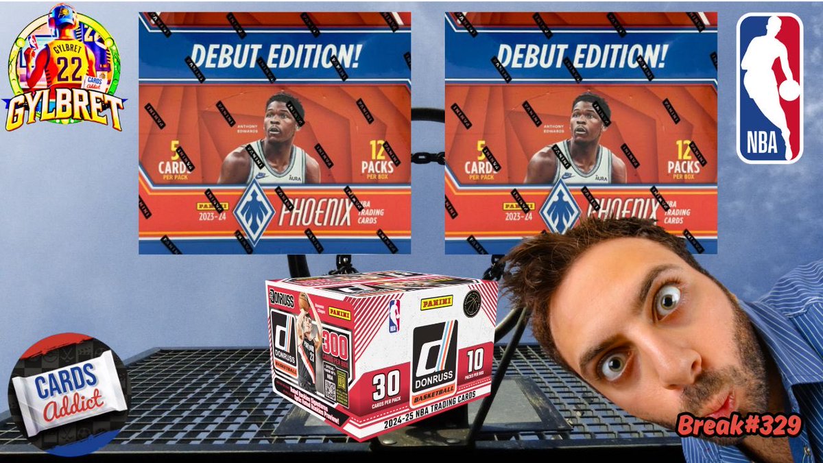 Gylbret's tweet image. 🏀 11h en live twitch et YouTube encore une hobby Donruss si surprenante et retour sur les Phœnix mon coup de cœur de l’année dernière
#CardsAddict #thehobbby #sportscards