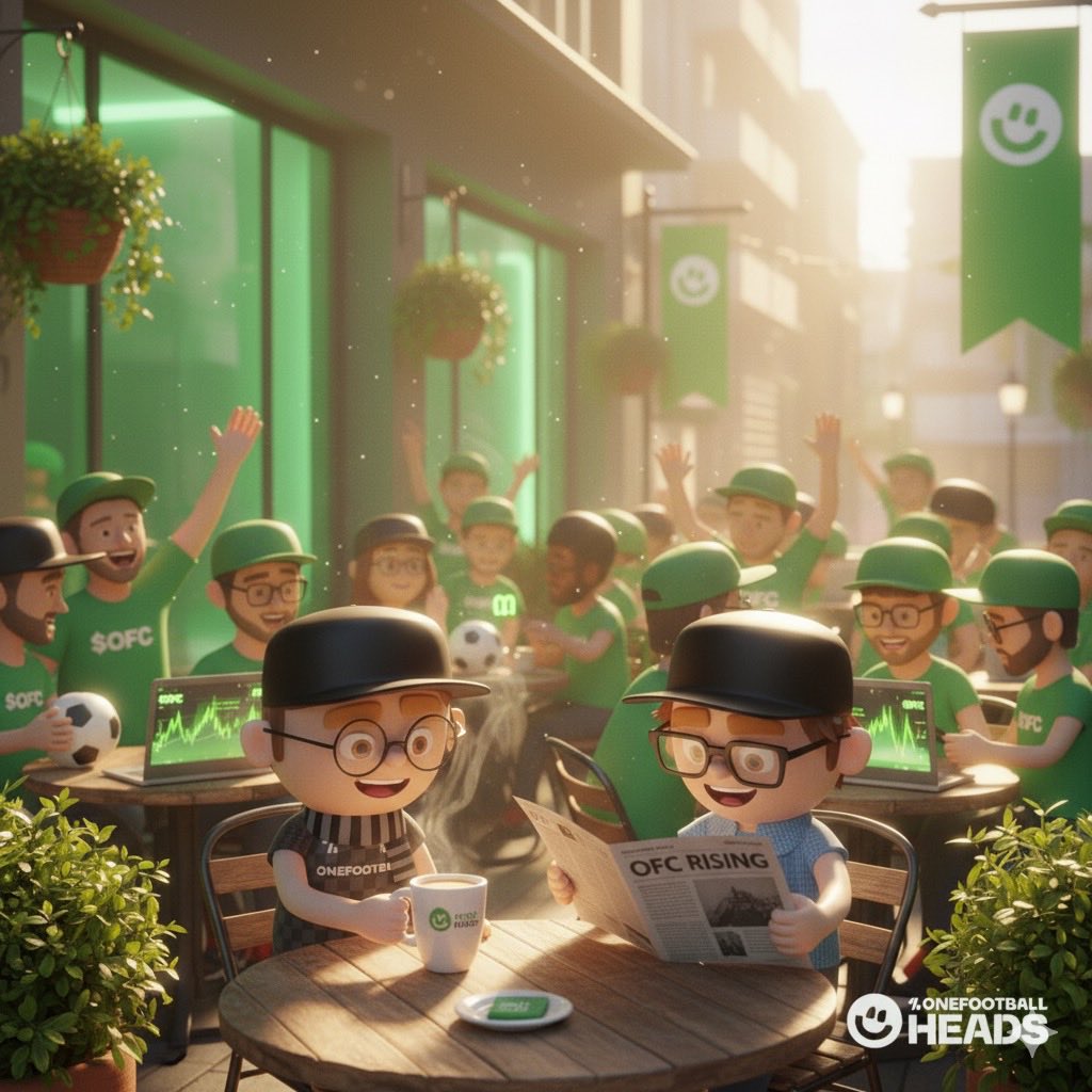 Introverted_Ad's tweet image. Gm to the real ones holding faith and focus. 🙌
Every block, every fan, every post ,it’s building the future.

$OFC is coming… 

The streets feel it, the energy’s real, and the movement’s unstoppable. ⚡

Be $OFC aligned!
💚
We move as one — OneFootball Club. ⚽
@chokmahxbt