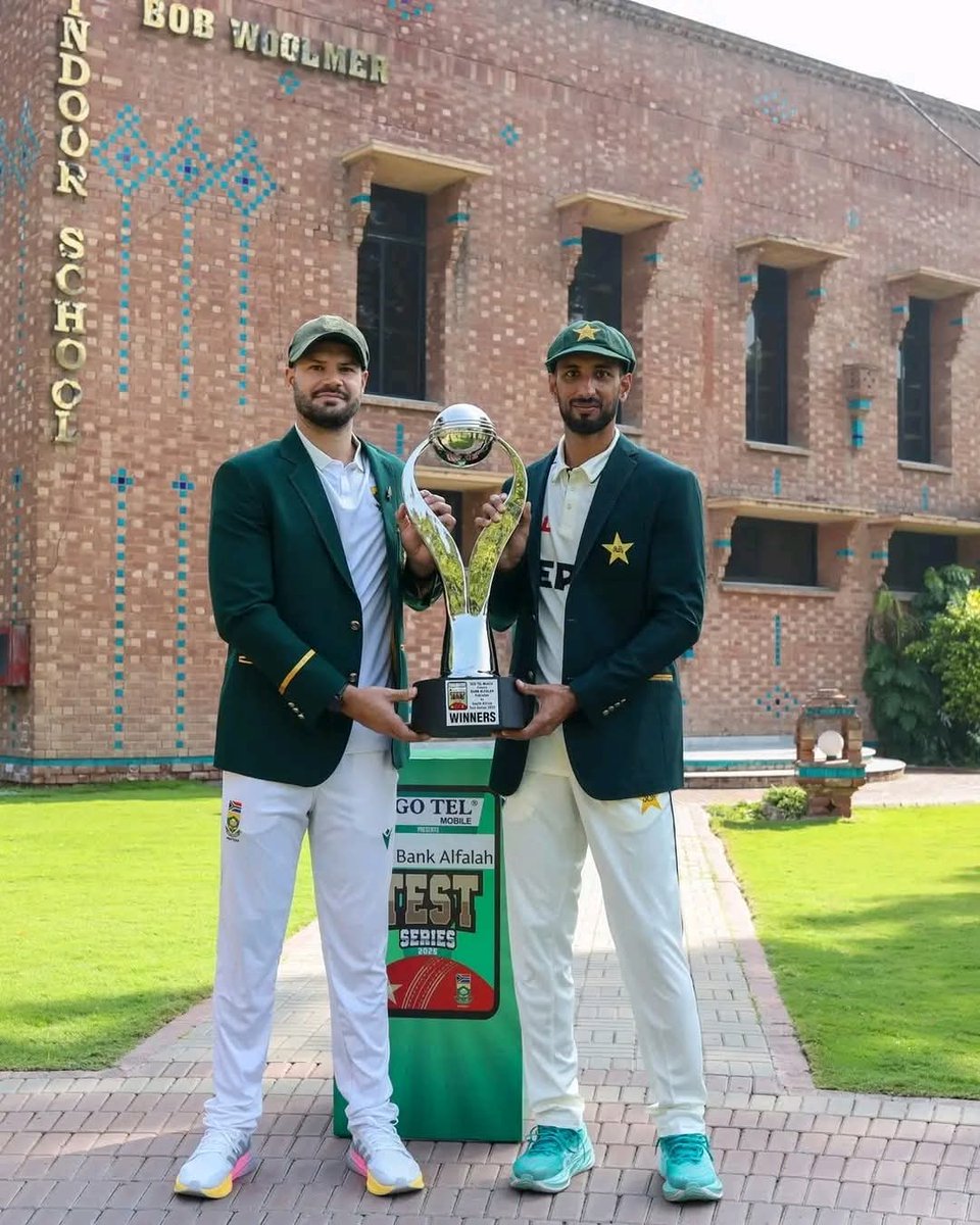 9afan's tweet image. SA tour of PAK 2025
1st Test Lahore Oct 12-16:
T_Pak opted to bat first.
🇵🇰 50/1
Abdullah 2 out
Imam UH *
Shan *
Rabada 1
_
Here are playing XI's
Head to Head Stats
_
_
#WTC27
#PAKVSA #SAVPAK