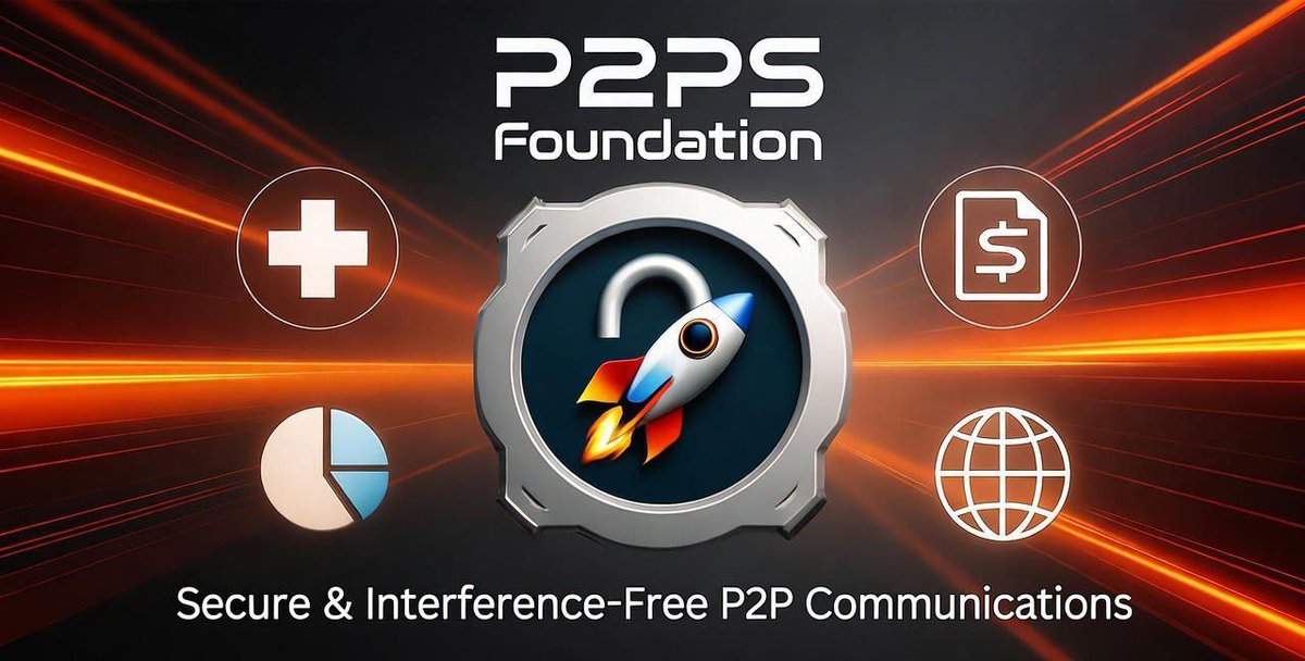 p2psf's tweet photo. 🔥Discover P2PS Foundation – World's FIRST Secure, Interference-Free P2P
▶️Communications System! 🔒
🚀 Exchange confidential data like medical records & banking info with ZERO third-party meddling! Revolutionize privacy NOW! 🌐
◾️https://t.co/E1CzF5zEJ8 #P2PS #Blockchain 🔥 https://t.co/lYv41UlDtl