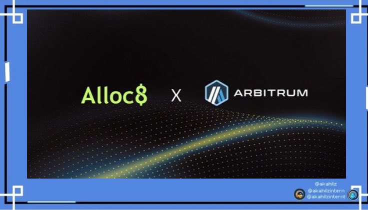 akahilzinternt's tweet photo. ๐งต 1/ Manual farming is boomer tech.
Say goodbye to spreadsheets, sleepless nights, and chasing yields across 10 dashboards.
Welcome to the next era of DeFi :Intelligent Liquidity.
Powered by @alloc8_xyz on @arbitrum โ๏ธ
#Arbitrum #ARB #Alloc8 https://t.co/CSviq62JxP