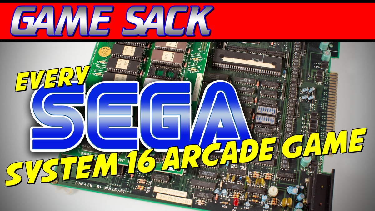 NEW EPISODE!

There were a lot of arcade games that used the Sega System 16 hardware. So let's check out all of them!

youtube.com/watch?v=FB7cmZ…