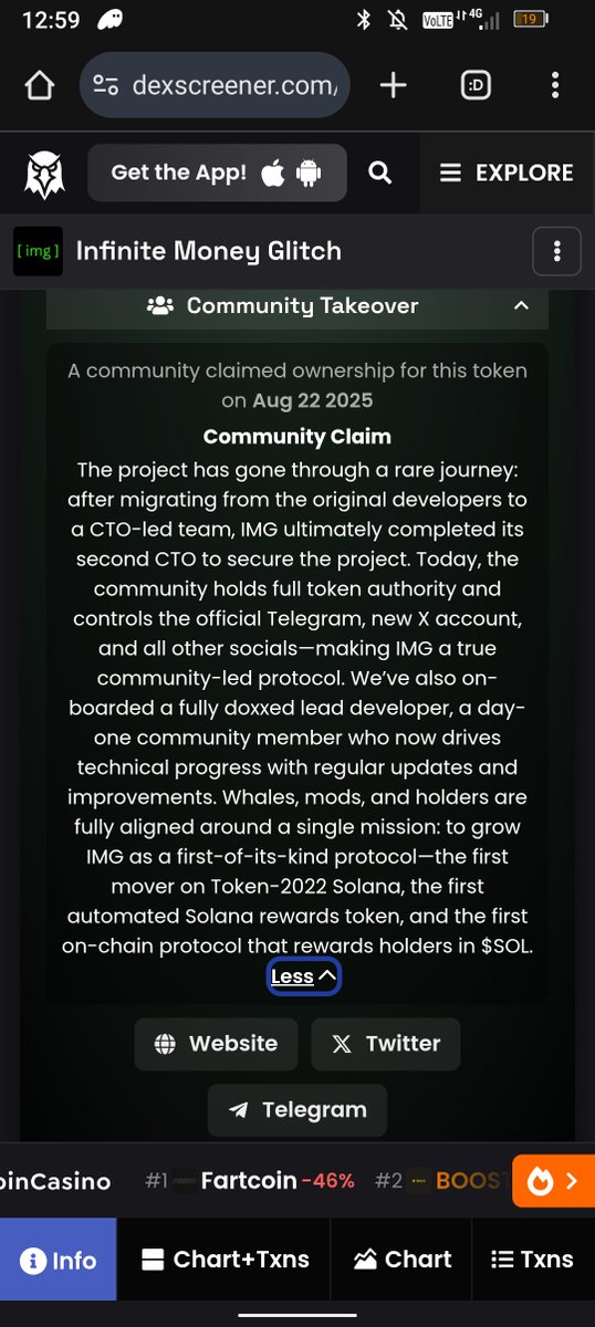 Raxle_BlackOwl's tweet photo. NEARLY THERE as well Elon !  👀👀⏳⏳⌛⌛
This is a true CTO, 
with multi sig authority amongst multiple whales who have demonstrated conviction over 
7 months and 8millionUSD given back to holders in $SOL 

You should of been holding #IMGprotocol $IMG 

AND been receiving FREE #solana $SOL the entire time.... 
Every 6 hours.

Lock in, recovery inbound. 

IMG has approx 4-5x the liquidity that other Solana tokens have at 2m MCAP as well. 

Solana Hackathon incoming + protocol upgrades, doxxed devs, live auditing platform coming soon (first of it's kind) 👀👀✅✅🔐🔐⏳⏳
Even in theory at 1b MCAP and 50m daily volume... 30,000$usd for 30k IMG.... 
YOU WOULD DOUBLE your investment in a year ?! 
No stock dividend on the planet can match that. 

Banks already making billions a year from our fees...
Cex and dexs making billions a year from our fees... 
$IMG rewards the people in the ecosystem. For the people by the people.  

It's time we all come together for a movement.... It's due... 
We the people - have the power. 
We are the masses. 
Let's prove it.  #Unity  #power  #IMG #SOL  #PassiveIncome