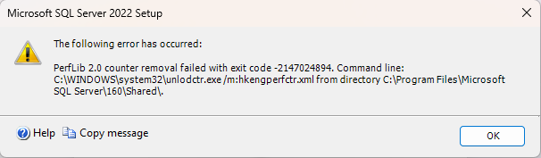 s_mazi_mumbai's tweet image. but when i try to install @SQLServer 2022 i got following errors. Since @Azure don&apos;t have fix database hosting plans and pay as you go is too expensive i can&apos;t use online database either. So thank you @Microsoft @SQLServer &amp;amp; @Azure for screwing #DotNetDevelopers 2/2