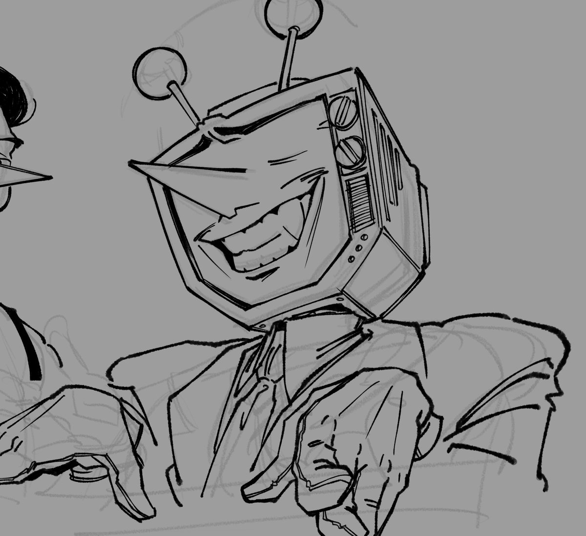 scarily_lacking's tweet image. I have evil fucked up Spamtenna but I also have regular normal Spamton and Tenna

#DELTARUNE #spamtenna
