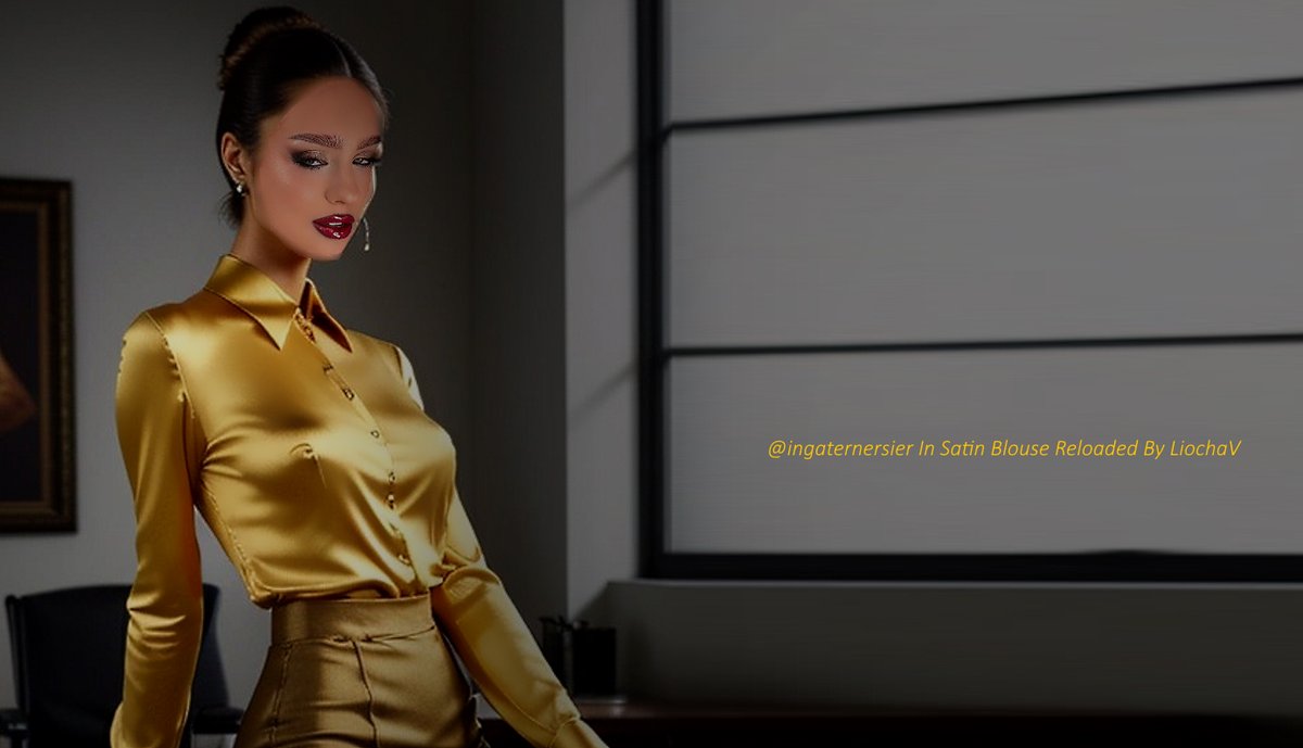 <a href="/LiochaV/">Liocha1000</a>
#satin #satinblouse #satinfetish #ingaternersier
Inga Again...In a 'Classique Chemisier de soie'