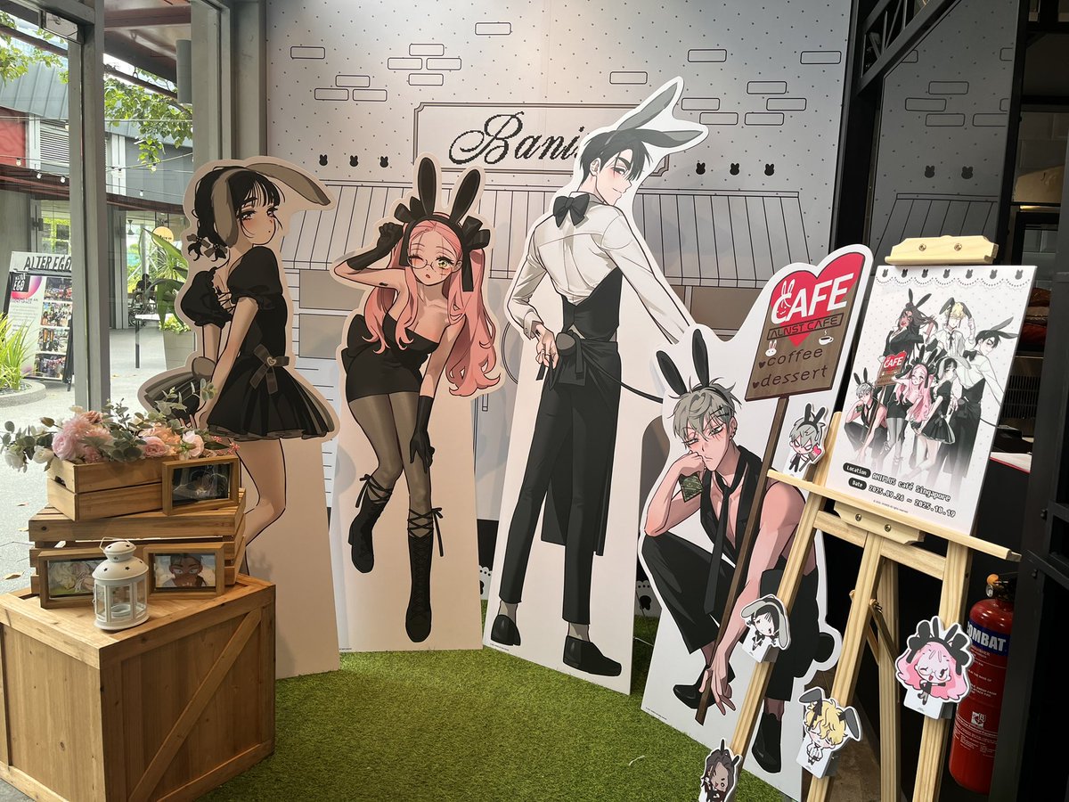 tomatokanae's tweet image. #anipluscafesg #ANIPLUSAsia #alienstage #alnstcafe #ALNST