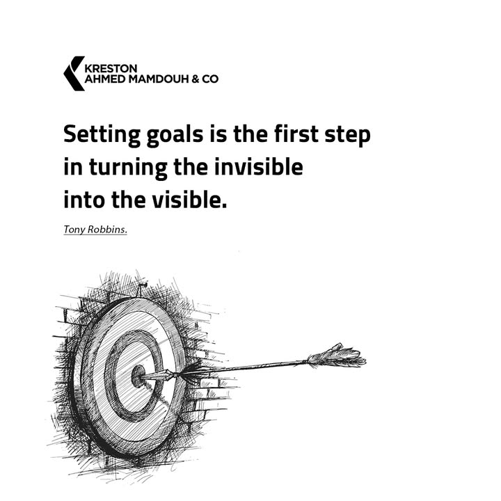 Setting goals is the first step in turning the invisible into the visible.
Tony Robbins

#KrestonEgypt #KrestonGlobal #KrestonWay #Quotes #Egypt #AhmedMamdouh #DoingBusinessInEgypt #Investment #InvestInEgypt #AuditFirms 
zurl.co/97usg