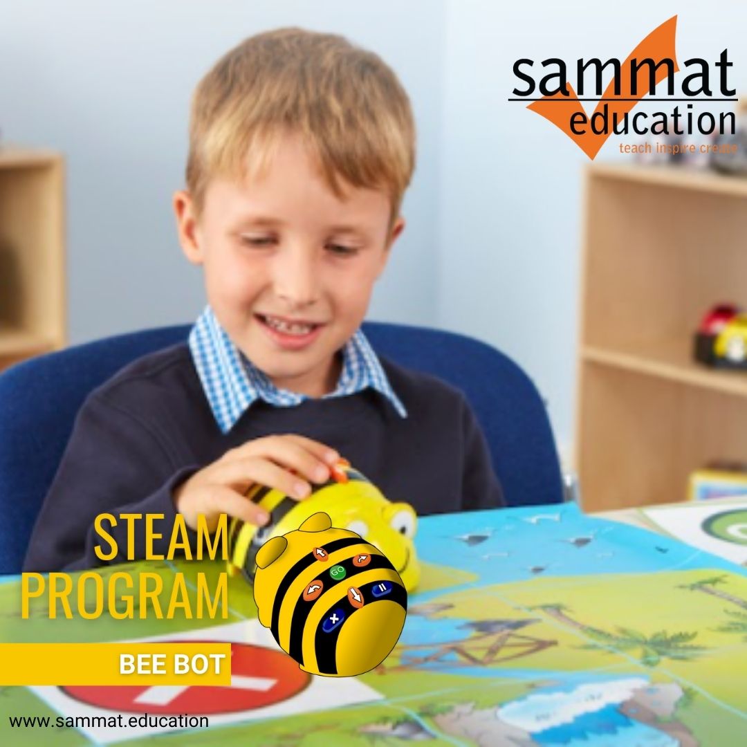 sammateducation's tweet image. 🐝 Dive into Coding Fun! Our Bee Bot STEAM Program fosters creativity in young minds. #STEM #BeeBot #EdTech

Check it out here: sammat.education/products/bee-b…