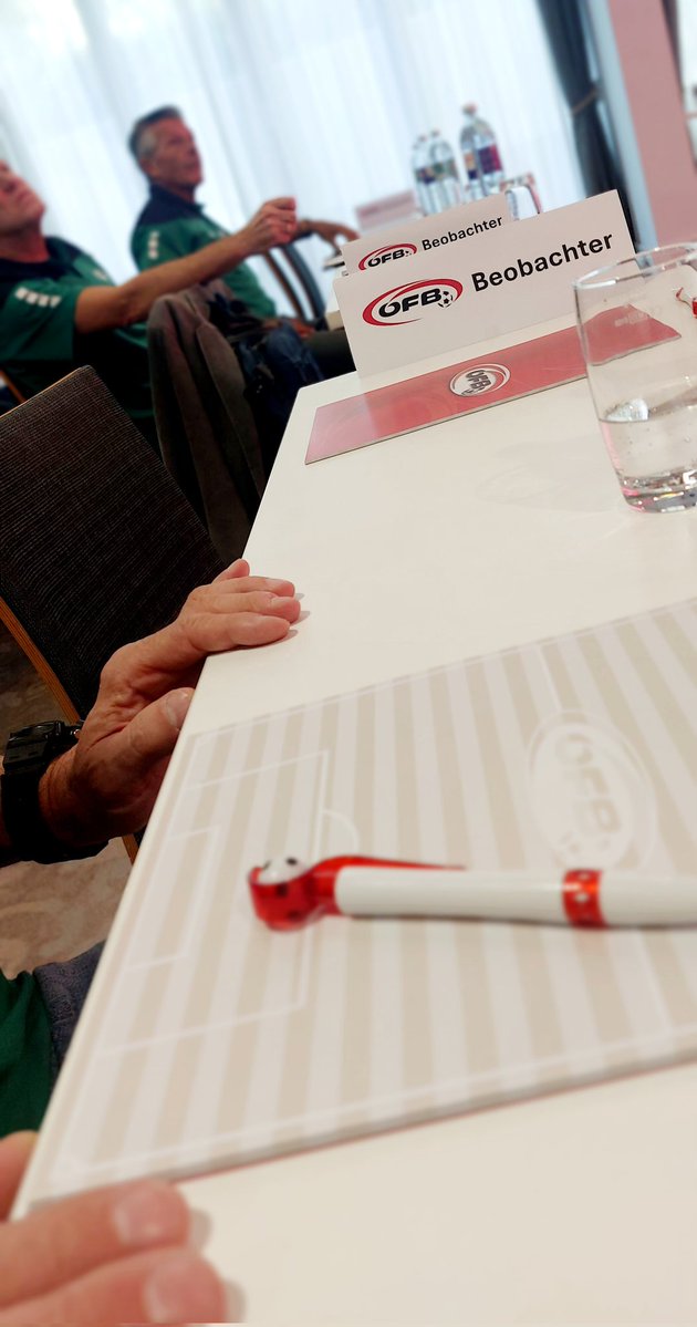 ReneZechner's tweet image. Herbst-Seminar #Oefb #Referee