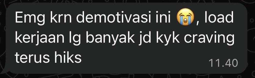 DietStrategyID's tweet photo. Salah satu client saya cerita kalo bbrp hari ini craving... https://t.co/WXxdmCY29N