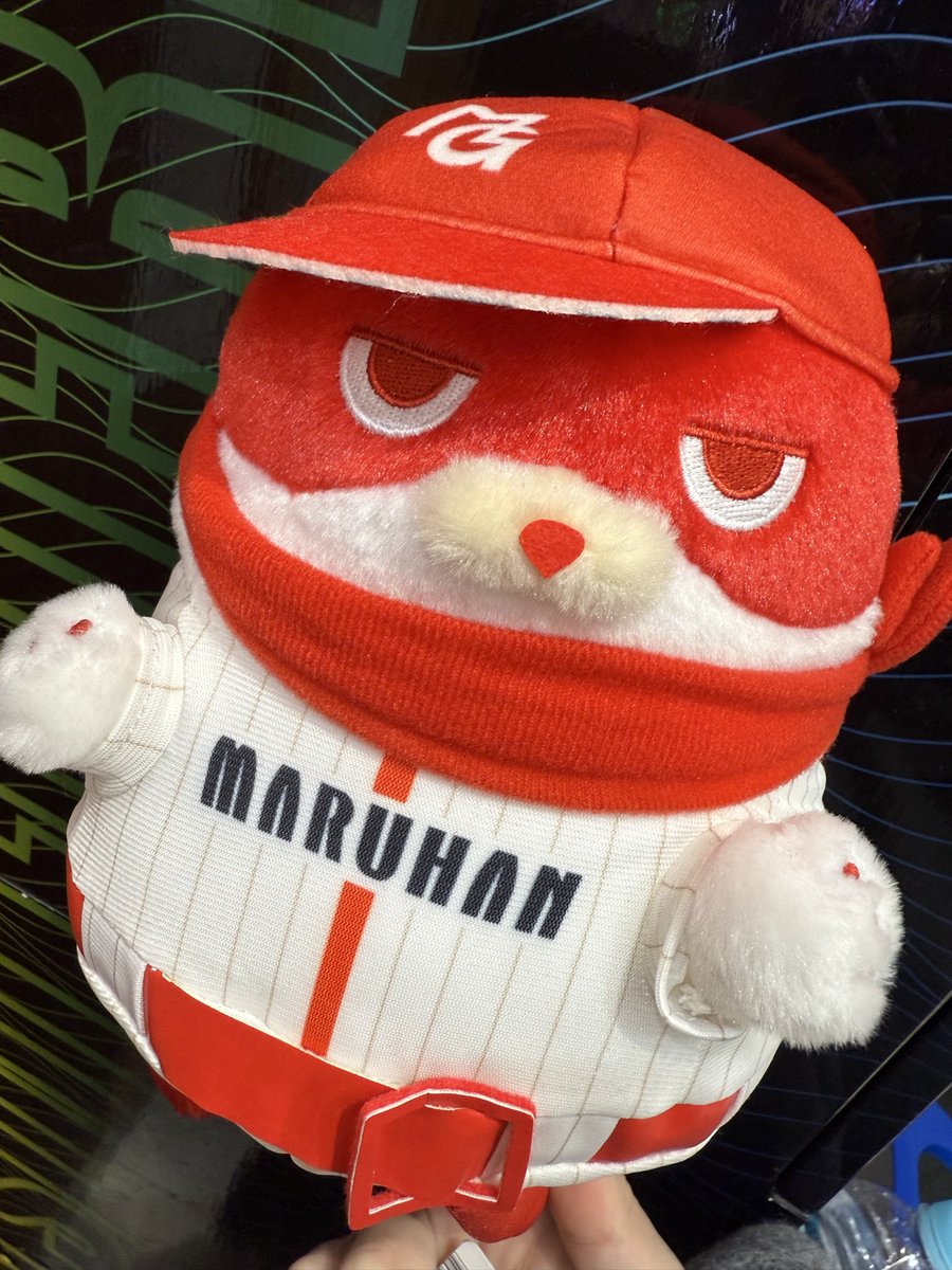 にゃんまるが可愛い☺︎ GIVERSユニフォーム似合ってる⚾️ #マルハン