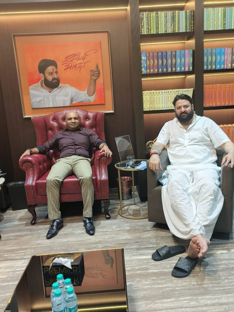 Celebrity astrologer Dr jitendra patel ji with mohit Bhartiya...8767676765