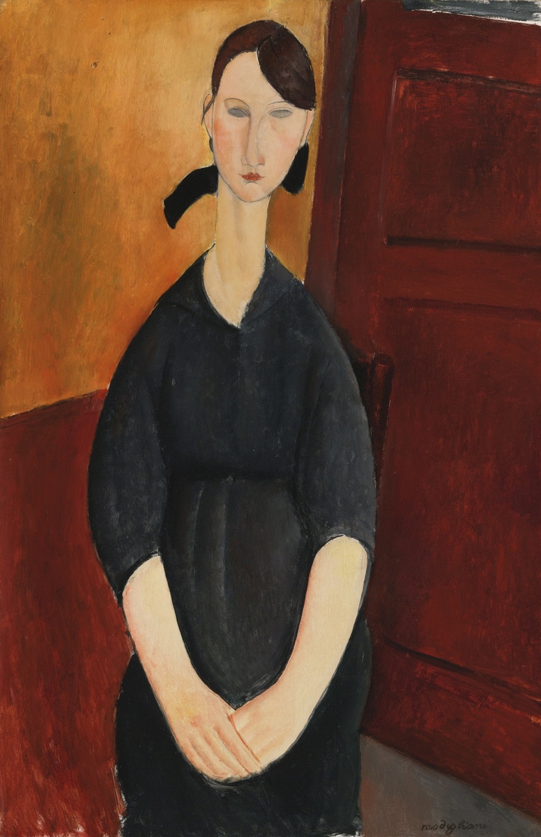 artmodigliani's tweet photo. Paulette Jourdain #artbots #modigliani https://t.co/4lqwXIVrYc