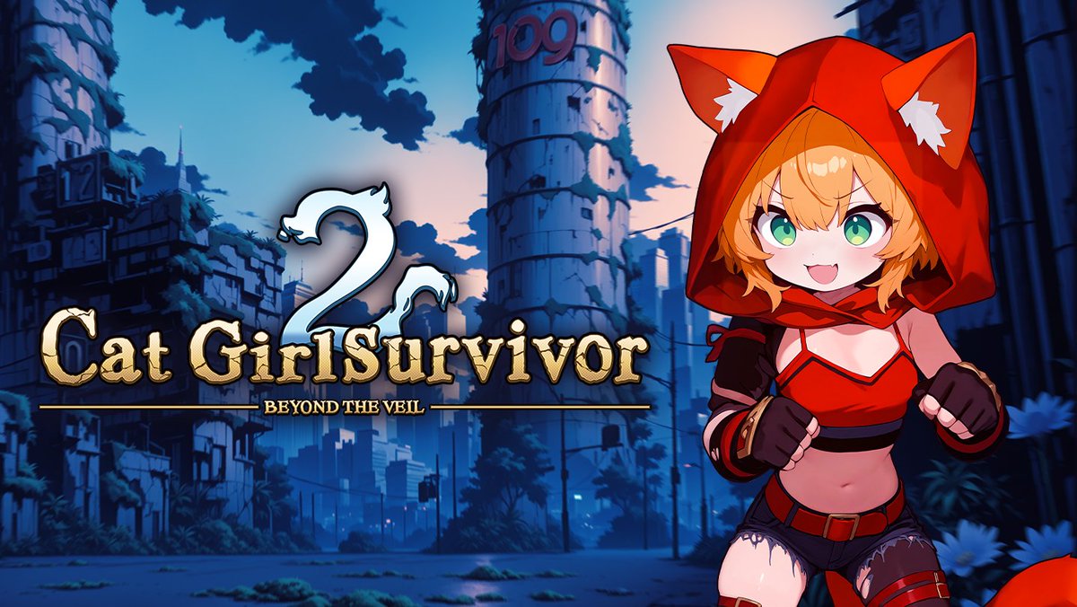 minimumstudiogm's tweet image. キャットガールサバイバー2の体験版が公開されました!
魔法の杖で敵を物理的に叩くベルトスクロールジャンルとキャットガールサバイバーの魔法世界観が融合したゲームです。ウィッシュリストに追加していただき、たくさんのフィードバックをお願いします。…
