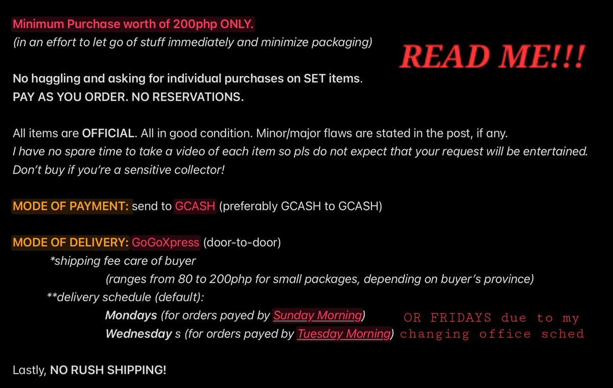 cheonkcatsu's tweet photo. wts lfb ph

SNSD Taeyeon Official Album PCs

ratio (need to buy unmarked pcs for marked pcs)
💚 1:2
🔵 1:1

prices in pic (php)
PAYO only
Pls read 1st pic before claiming! DM to buy

# girls generation i why my voice purpose wdicy invu letter to myself to x forever 1 https://t.co/FtxR47L9ov