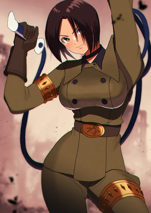 10月12日はウィップの誕生日! #KOF #格ゲーキャラ描こうぜ
