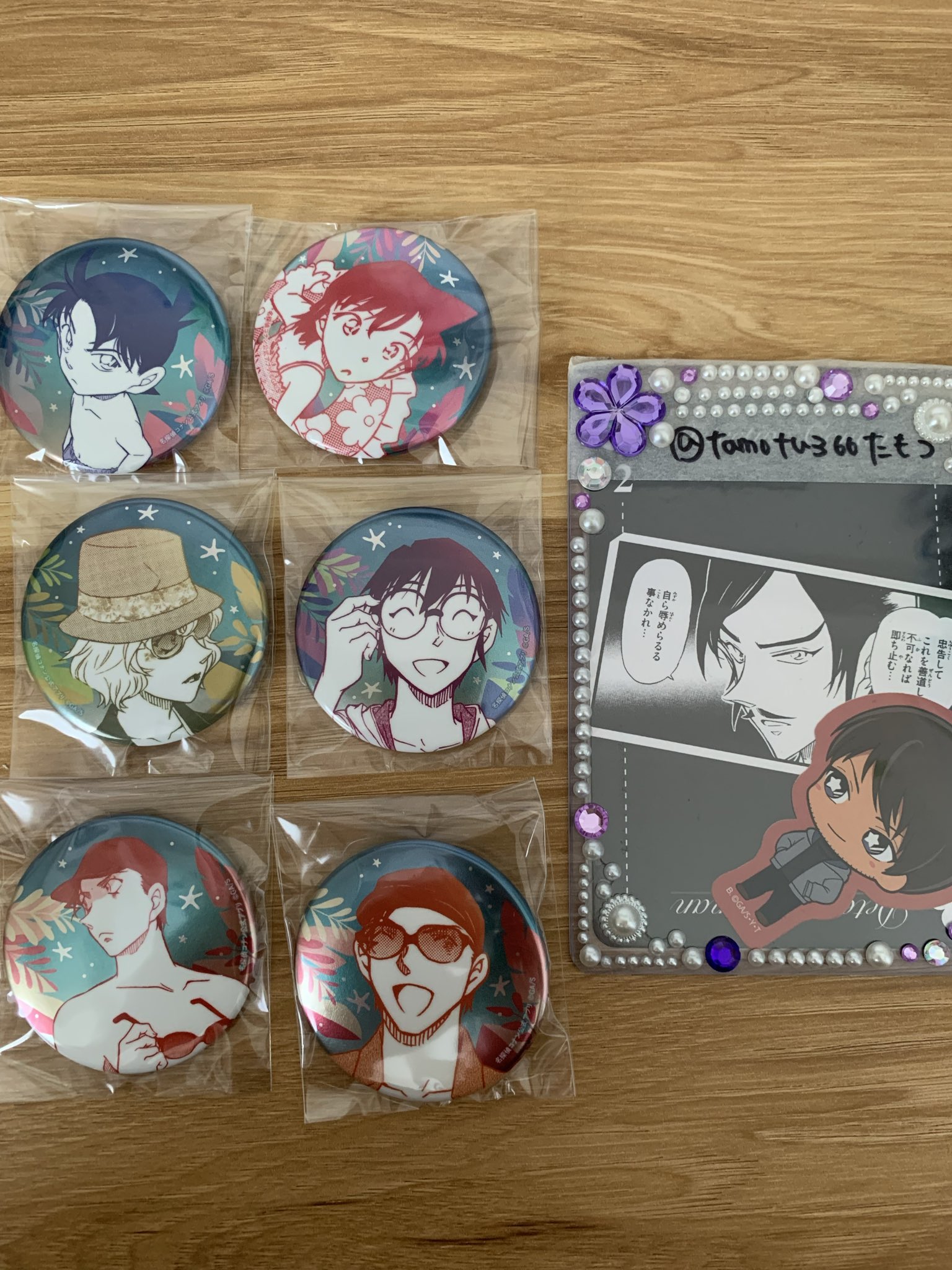 コナン　FANS SELECTION 缶バッジ　メアリー メアリーのグッズ一覧 : サンデープレミアムショップ | 小学館