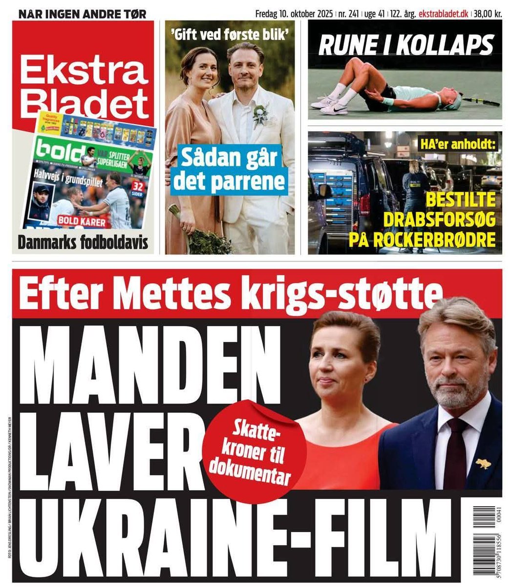 SlavFreeSpirit's tweet image. They are all scum!

🇩🇰 And now the most curious information of the day! The newspaper Ekstra Bladet appears to have uncovered a scheme through which Danish Prime Minister Mette Frederiksen is enriching herself in Ukraine. This may explain the overly aggressive stance of this lady…