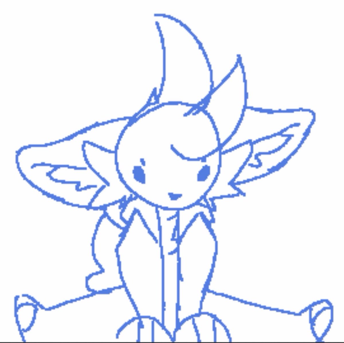 Hardlighted's tweet image. Gaze upon my creature