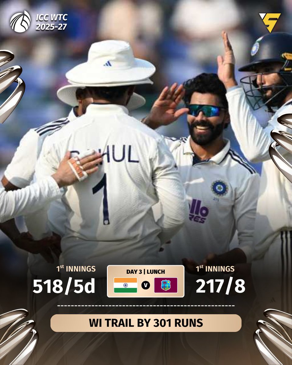 Sportify777's tweet image. Another Session belongs to India at Delhi 🏏🔥
#INDvWI | #WTC27 | #Sportify