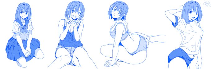 オリキャラで絵の練習 