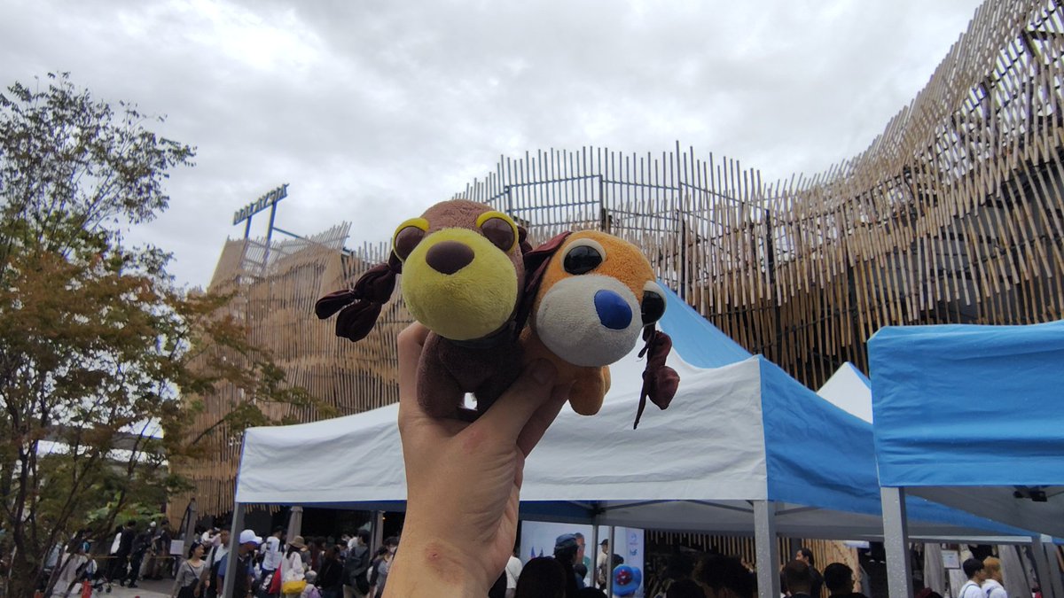 RK63948532's tweet image. マレーシアパビリオンなう！
#大阪・関西万博 
#マレーシア館 
#ぬい撮り