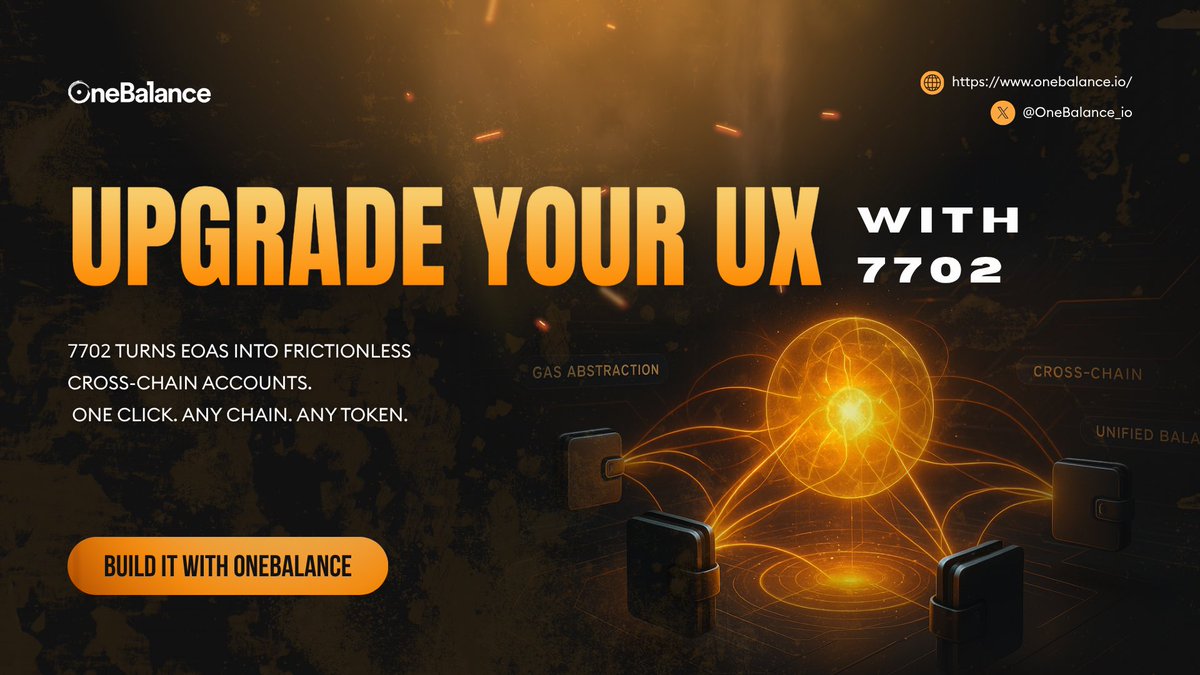 _CryptoNotes_'s tweet image. The Future of Wallets is Here: EOA, Upgraded.
For years, UX breakthroughs like passkeys, gasless transactions, and one-click cross-chain swaps were locked in smart contract wallets. 95% of users on EOAs were left behind.
No more.
With 7702, any app can now transform its…