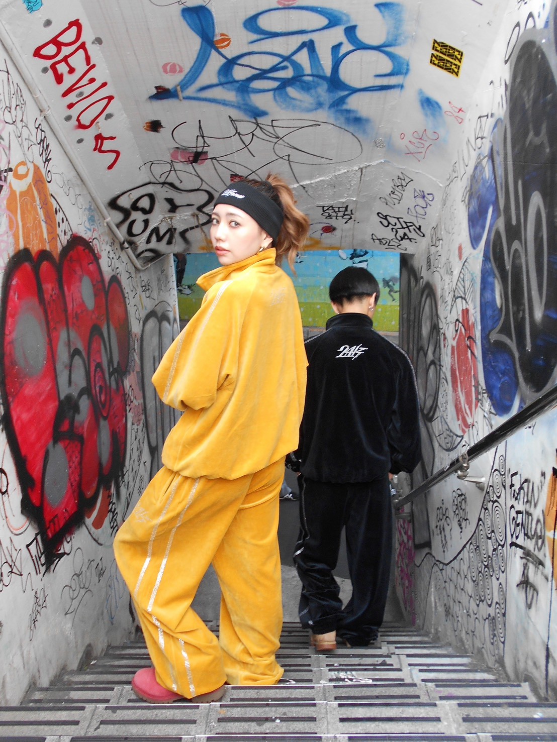 24karats JERSEY SETUP XL RHINESTONE VELOUR JERSEY SET-UP/XL/ベロア