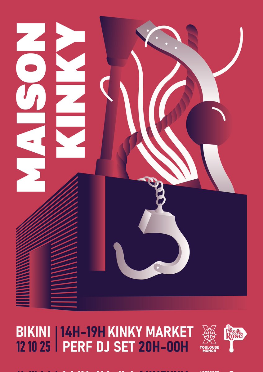 Vous êtes à Toulouse ou les environs ?Retrouvez-nous aujourd'hui de 14h à 19h, au Kinky Market du <a href="/le_bikini/">Le Bikini</a>
Avec des créations originales en édition limitée,  et de nombreux accessoires de la boutique !

#toulouse #kinkymarket #bdsmِ