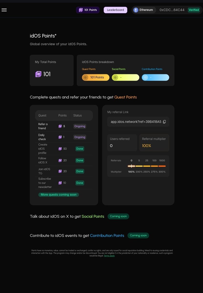 Donmarvey1212's tweet image. Above 50k verified on @idOS_network 

Are you one of them?

Join early ➡️app.idos.network/?ref=39B418A5

gidOS to all that survived the greatest crash in crypto 

#Crypto #web3