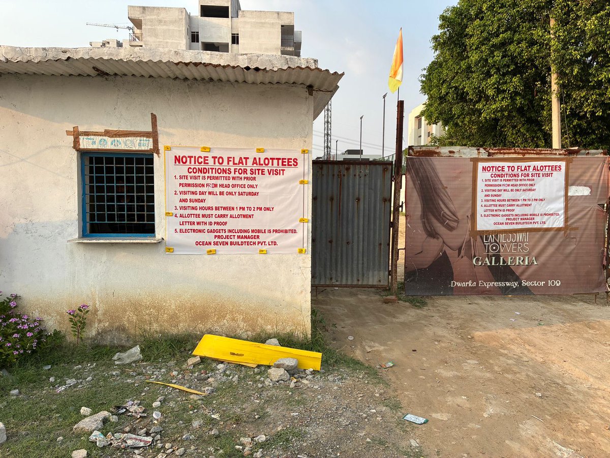 BuyersOsb's tweet photo. Haryana Governments is sleeping.  @BJP4Haryana  Big Scam and No accountability by @NayabSainiBJP government. प्रधान मंत्री आवास योजना Scam by #SwarajSinghYadav of M/s #OceanSevenBuildtech pvt ltd. @cmohry @PMOIndia @mlkhattar Projects stalled. Not completed after launch in 2016. #HRERA ggm disposes Suomotto without any action against defaulting bldr. Allottees hard earned money in bldr pockets. No Action against bldr despite 3 FIRs by @DGPHaryana @police_haryana @gurgaonpolice. Kindly handover the project to @NBCC and get it completed at the earliest in interest of allottees. @CBIHeadquarters & @dir_ed @EOWDelhi please investigate the nexus of authorities, bldr & @AxisBank for siphoning of funds from Escrow accounts. Similar pattern found in #Navimumbai #Jaipur #Kotputli project by bldr since 2006.@TOIIndiaNews @htTweets @ndtvindia @ABPNews @DainikBhaskar @DAINIKJAGRANdel @punjabkesari @Live_Hindustan @RSSorg @rssharyana @SVBHaryana 
#YpurankumarIPS
#Haryananews