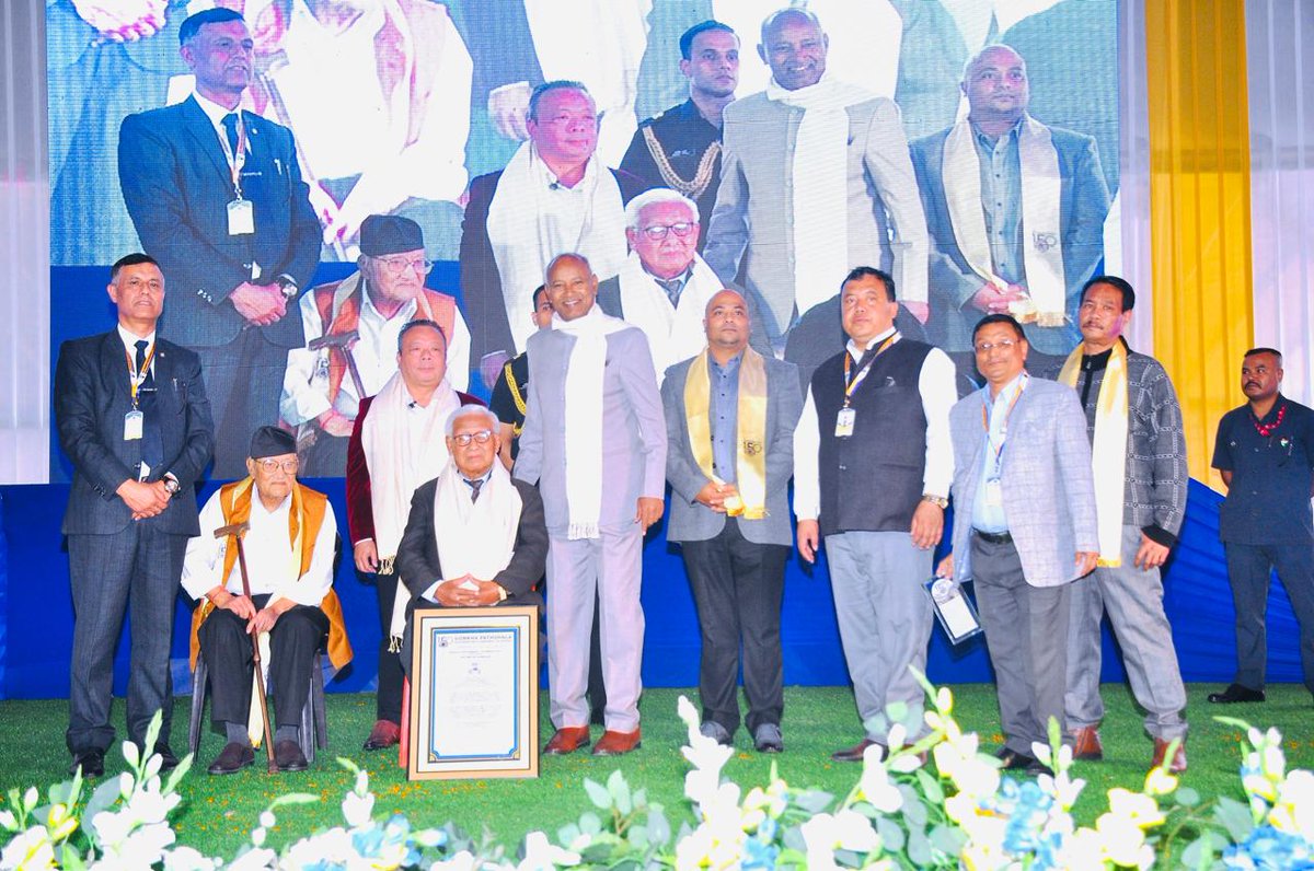 rajbhavanmeg's tweet image. The Hon’ble Governor of Meghalaya, Shri C.H. Vijayashankar graced the Sesquicentennial Celebration of Gorkha Pathshala Higher Secondary School, Mawprem - a proud milestone marking 150 years of excellence, service, and community spirit.
#ViksitBharat #EducationMatters