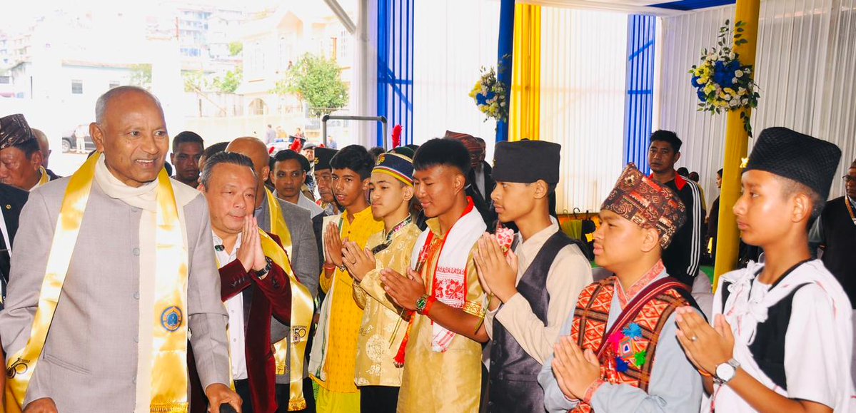 rajbhavanmeg's tweet image. The Hon’ble Governor of Meghalaya, Shri C.H. Vijayashankar graced the Sesquicentennial Celebration of Gorkha Pathshala Higher Secondary School, Mawprem - a proud milestone marking 150 years of excellence, service, and community spirit.
#ViksitBharat #EducationMatters