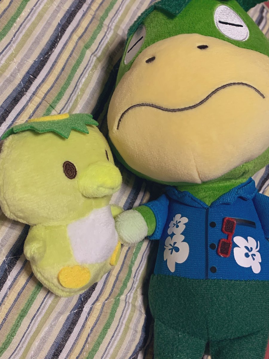 pinpinlove's tweet image. かっぺいおとうちゃんはお疲れ

＃ぬい活　＃どうぶつの森　＃かっぺい