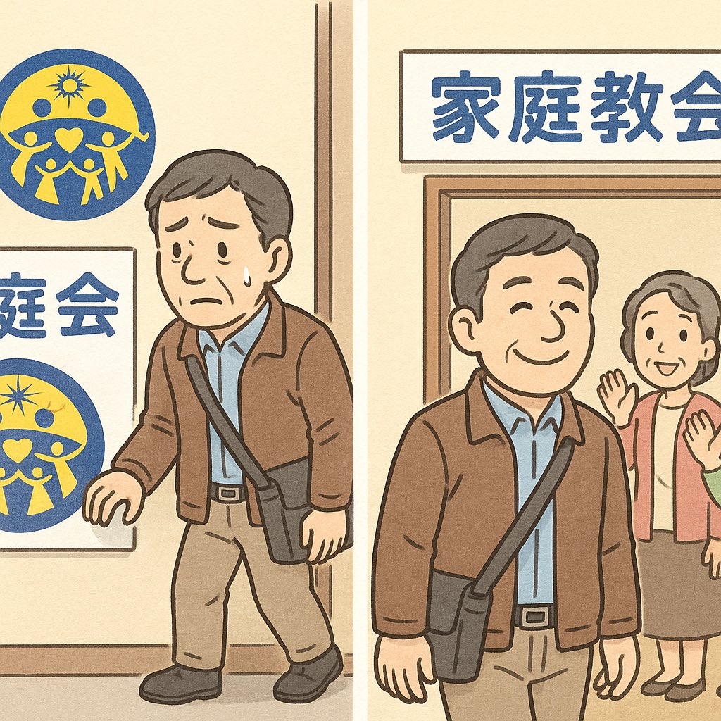先週、50代くらいの男性が突然教会を訪ねて来ました。ニュースで見る家庭連合の姿と、YouTubeで見るナビの姿が違うと感じ、実際に確かめたかったとのこと👀
「怖い・恐ろしい」というイメージを持っていたようですが、いろいろお話しする中で誤解が解け、最後には安心しましたと帰っていかれました✨