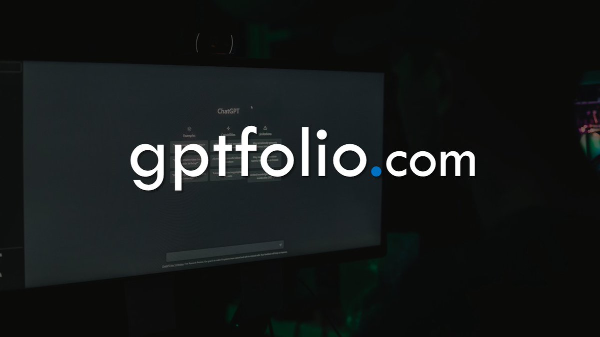 namestox's tweet image. #namestox #domains #gpt #FOLIO #ai #gpts #tech #DomainNames #TechNews #ChatGPT #artificialintelligence