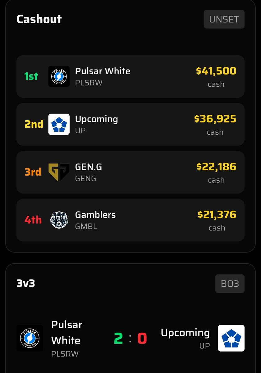 Pulsar Esports tweet media