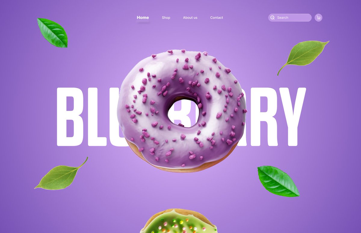 Sushank04's tweet image. Just finished the basic Figma prototype – Donut UI!
Loved exploring transitions, navigation flow &amp;amp; interactive design. Sweet start to my design journey! 

#Figma #UIDesign #UXDesign #Prototype #DesignJourney