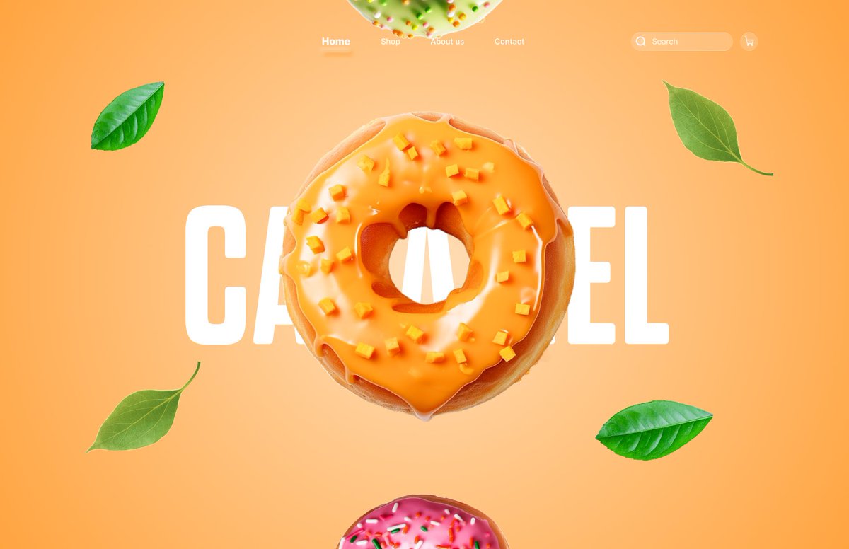 Sushank04's tweet image. Just finished the basic Figma prototype – Donut UI!
Loved exploring transitions, navigation flow &amp;amp; interactive design. Sweet start to my design journey! 

#Figma #UIDesign #UXDesign #Prototype #DesignJourney