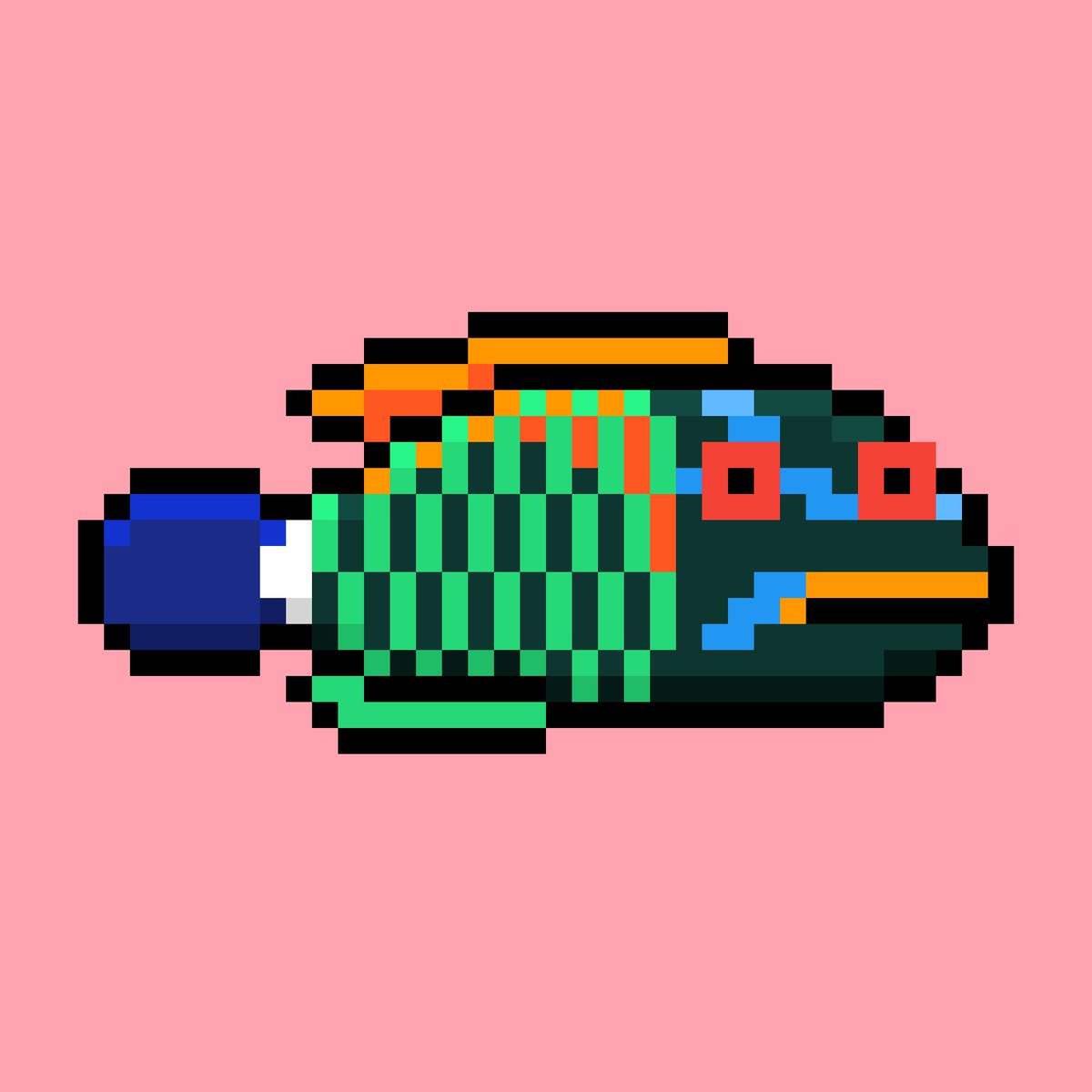 findurnemo's tweet image. Thank you, @Alcoholcorrupts, for collecting more CryptoFish! 🙏

I appreciate your research to find a rare gem.

Today’s Catch:
- Pseudodax moluccanus, Raja Ampat (LC), the Chiseltooth Wrasse

Fun Facts:
- P. moluccanus is a rare, monotypic marine fish, the only member of its…