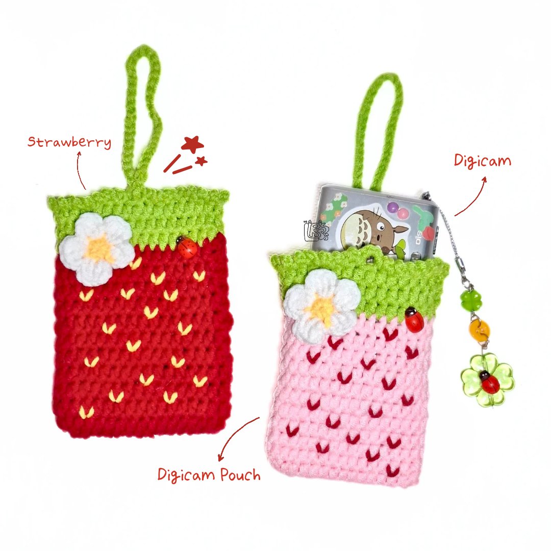 rastudyo's tweet image. [ʀᴛ ᴀɴᴅ ʟɪᴋᴇ ᴀʀᴇ ᴠᴇʀʏ ᴀᴘᴘʀᴇᴄɪᴀᴛᴇᴅ]
Open PO Strawberry Crochet Series
🍓 Detail produk ⬇️
🎁 FREE button brooch (random) untuk 12 orang pertama yang ikutan PO ini
🏠 Pengiriman dari Bogor
🏷 Harga tertera di poster yaa,  dp 10k
🛒 Link PO: forms.gle/FpZrjxr3aoDBmv…