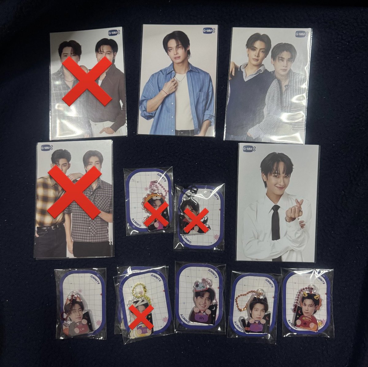 __BPat's tweet image. WTS | ขาย
- Lucky Postcard ใบละ 50 บาท (ยกเว้นปอนด์ 100 บาท)
- Gasha อันละ 200 บาท
- Postcard Gasha วิน,ชิม่อน ใบละ 50 บาท / จุงดัง ใบละ 100 บาท

*นัดรับที่งานวันนี้  (12/10/68) หรือส่ง ค่าส่งเหมา 30 บาท

#GMMTVFANIVAL
#ตลาดนัดGMMTV