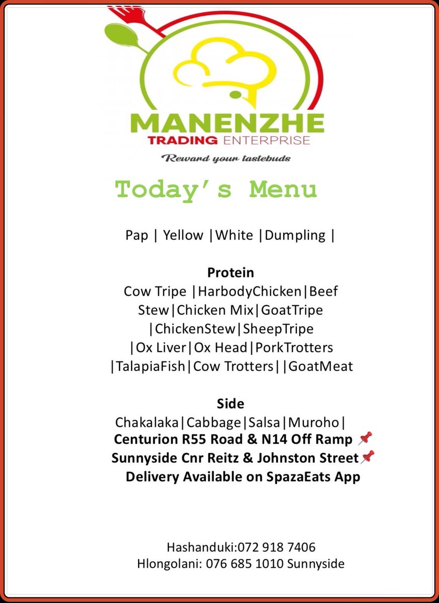manenzhe_samuel's tweet image. Gauteng….Delivery 🚚  contact Sam 076 317 0842