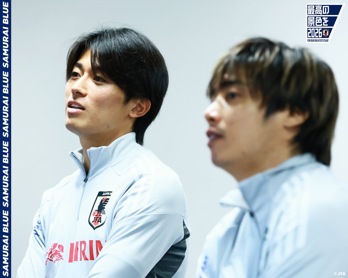 サッカー日本代表 SAMURAI BLUE フレームログ 伊東純也選手 🔹𝗦𝗔𝗠𝗨𝗥𝗔𝗜 𝗕𝗟𝗨𝗘🔹 #中村敬斗 × #伊東純也 #最高の景色を