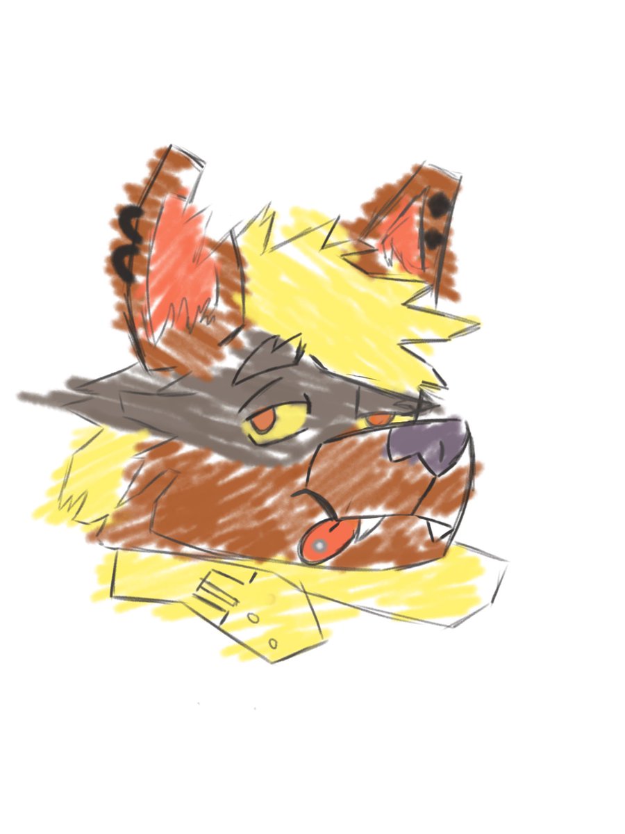 EchoNaps08's tweet photo. I didn't like the first few drawings so I decided to start over from scratch. #furry #furryartist https://t.co/WR6vRKrGZX