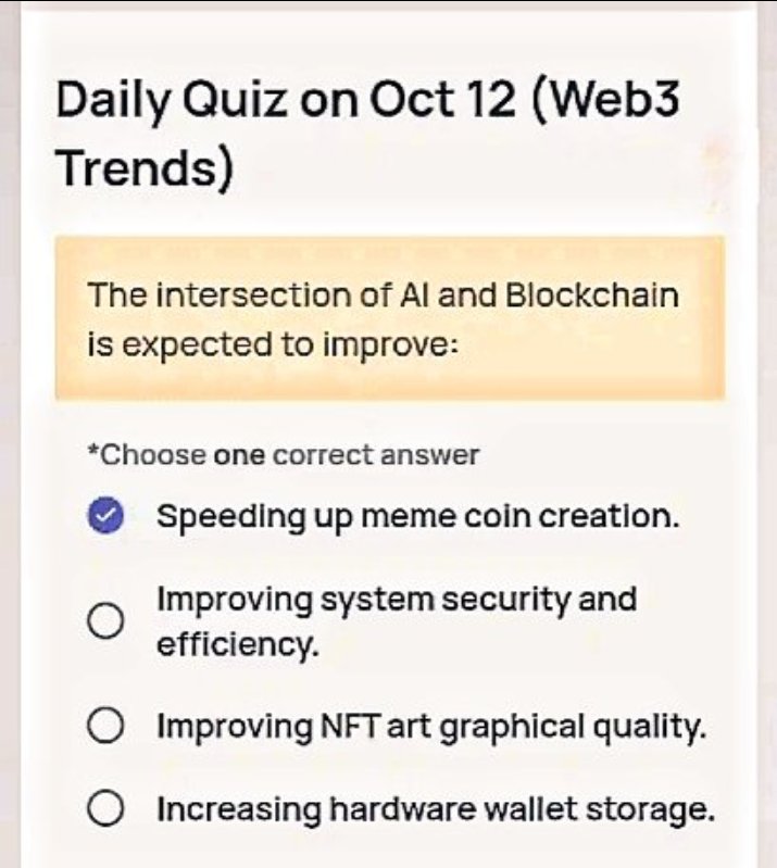 churchi_blaq's tweet image. October, 12th, 2025
1) #SyntaxVerse quiz answer for today 🎯
2) #Xenea wallet #quiz answer for today  ✅
3) #Marina protocol quiz #answer 🔥
4) #SpurProtocol quiz answer 👌

Time to contribute and stack with 👇
@build_on_bob @RaylsLabs @vooi_io @LayerBankFi