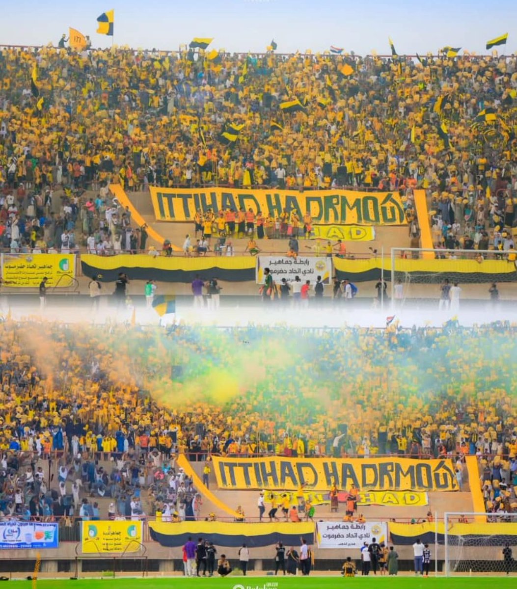 شعبيه الاتحاد في كل مكان..
العاشقين في كل دار 💛🖤🐅

حضرموت صفراء دائما 💛